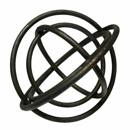 H2H Metal Orb Decor - 9.7 x 9.7 x 9.7 in. H22845840